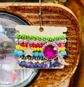 Large Arm Candy Stack-Rainbow Star