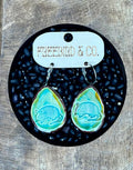 Armadillo Pottery Earrings