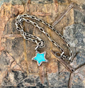 Turquoise Star Chain Necklace