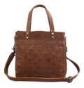 Square One Leather Bag